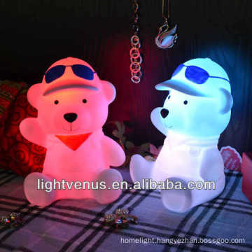 Bear LED battery kids led night light